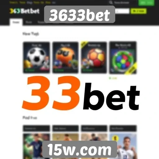 Análise de recursos do site 3633bet